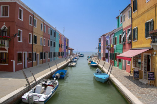 colorfull houses in Burano